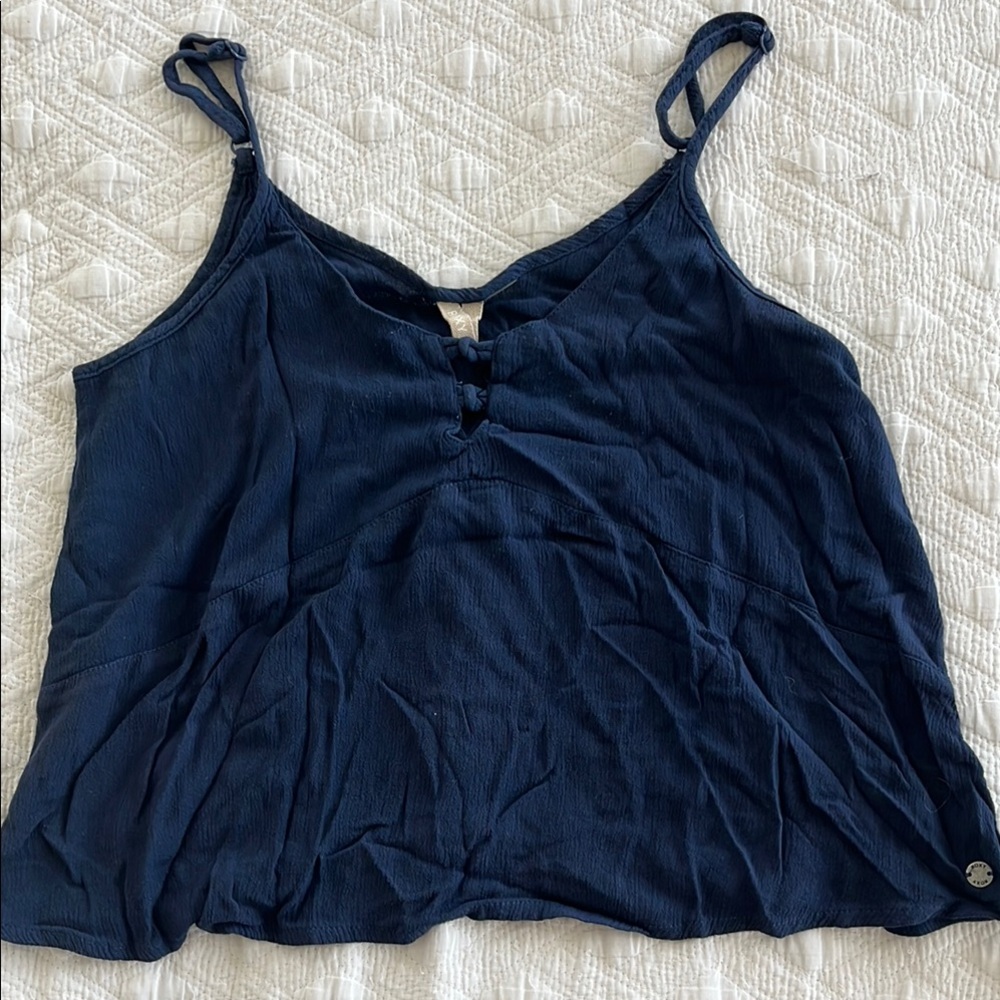 Roxy Dark Blue Camisole Top